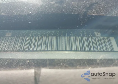 2005 Pontiac Grand Prix из США, поврежденный, VIN 2G2WP522751141598